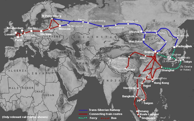 Our Adventures on the Trans Mongolian Railway, Nepal, South East Asia, and Beyond.